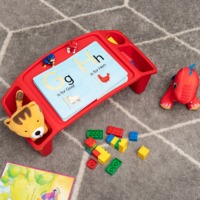 Table d'étude pour enfants TANKEE en plastique durable, surface en PP, rangement, couleur personnalisable, design portable, gain de place - Vente chaude
