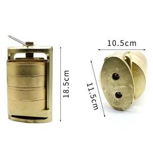 Presse hydraulique dentaire avec deux flacons, compresseur de laboratoire, pince dentaire - Product Image 1