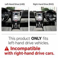 Radio para Auto con Pantalla Vertical Tesla de 10.4 Pulgadas para Subaru Outback, con Unidad Principal Multimedia Inalámbrica Android Auto y CarPlay, GPS, BT