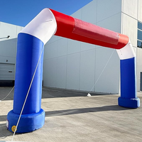 Arches gonflables d'arrivée et de départ pour course à pied, impression extérieure, portail gonflable, utilisation en extérieur, polyester imperméable