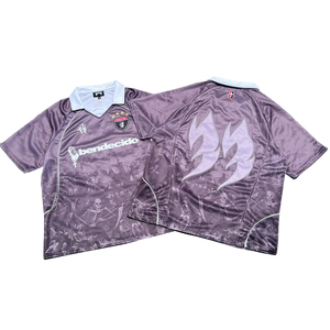 Benutzer definiertes Konzept Mesh Streetwear Jersey American Football Trikot Übergroße kurze Polo Retro Fußball trikots - Product Image 5