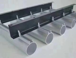 Plafond en aluminium ignifuge à profil O pour bureaux, centres commerciaux et espaces publics - Product Image 3