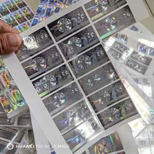 Stiker Hologram Kustom untuk Pesta, Stiker Hologram Transparan, Perlengkapan Natal, Dekorasi Anak, Dekorasi Pesta Ulang Tahun - Product Image 5