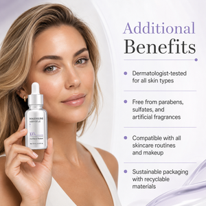 Volufiline 100% Ampolla 10ml, Sérum Facial Rellenador para Firmeza, Suavizante de Arrugas, Piel Radiante, con Niacinamida, Vegano - Product Image 5