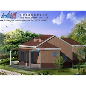 Villa de estructura de acero ligero Hege, diseño moderno para uso residencial - Product Image 1