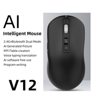Nuevo Ratón Inalámbrico con Voz AI 2.4G, Traducción, Escritura, Dibujo, Formularios, Inteligencia Artificial, Ratón Deepseek