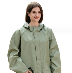 <span class=keywords><strong>Veste</strong></span> <span class=keywords><strong>de</strong></span> <span class=keywords><strong>pluie</strong></span> à capuche respirante en PVC <span class=keywords><strong>pour</strong></span> femmes |   Manteau <span class=keywords><strong>de</strong></span> <span class=keywords><strong>pluie</strong></span> portable pliable imperméable <span class=keywords><strong>pour</strong></span> les voyages et le cyclisme - Product Image 6