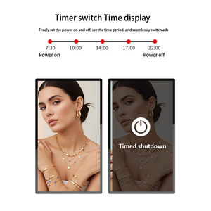 Écran mural suspendu HD, affichage numérique, menu, panneau publicitaire LCD, matériau métallique pour restaurant, café - Product Image 4
