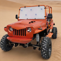 Mini Jeep 300cc à grand espace habitable, cabine multi-passagers, performance 4x4 tout-terrain pour les voyages en équipe, les loisirs et les déplacements hors route