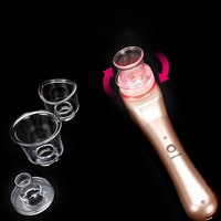 Masseur portable intelligent à aspiration électrique pour drainage lymphatique par ventouses, thérapie par lumière rouge et Gua Sha