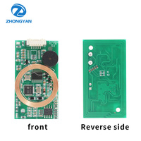 Módulo de Comunicación de Doble Frecuencia de 125khz y 13.56mhz, Módulo Lector de Tarjetas Inteligentes RFID con Interfaz UART M1Wiegand