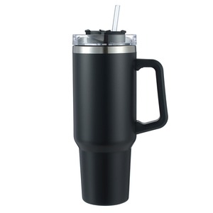Haute qualité en stock nouveau style 40 oz 1200 <span class=keywords><strong>ml</strong></span> grande taille en acier inoxydable grandes tasses à café personnalisées pour cadeau d'entreprise utilisation au bureau - Product Image 1