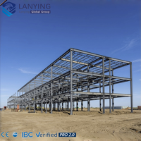 Edificio Metálico Resistente para Almacenes, Estructura de Acero Prefabricada para Soluciones de Fábrica y Almacenamiento