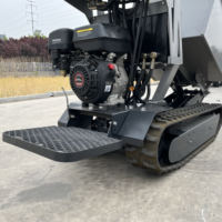 Prix usine auto-chargement Chine Transporteur sur chenilles hydraulique mini dumper à chenilles 500kg 1 tonne