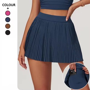 Falda Deportiva Transpirable que Cubre las Caderas y te Hace Lucir Más Delgada, Falda de Tenis para Fitness - Product Image 1