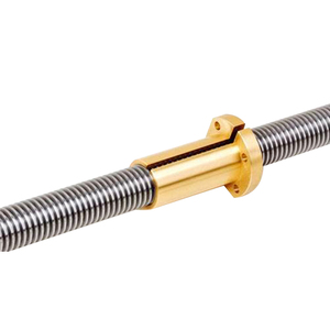 Professional <strong>Trapezoidal</strong> Lead Screw With Gear <strong>Threaded</strong> Rod - Product Image 3
