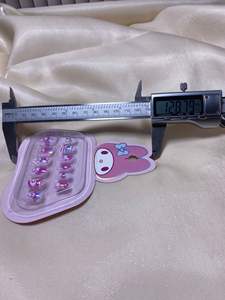 Qianya Kuromi Cartoon Kids Press on Nails-<span class=keywords><strong>Faux</strong></span> ongles imperméables faciles à appliquer pour bébés filles, ensemble de nail art pour enfants mignons - Product Image 3