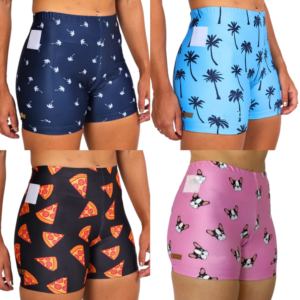 कस्टम संपीड़न टैग शॉर्ट्स और टाइट्स महिलाओं के साथ फील्ड गियर टाइट्स महिलाओं को सबलिमिनेशन टैग शॉर्ट्स - Product Image 2