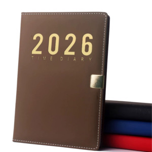 Chất lượng cao 2026 đầy màu sắc bên trong các trang Tiếng Anh 365 ngày Nhật ký <span class=keywords><strong>A5</strong></span> biểu tượng tùy chỉnh in ấn chương trình nghị sự kinh doanh kế hoạch văn phòng máy tính xách tay - Product Image 6