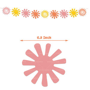 Sunshine 1er anniversaire fournitures comprennent des ballons Boho joyeux anniversaire bannière gâteau Topper premier <span class=keywords><strong>voyage</strong></span> autour du <span class=keywords><strong>soleil</strong></span> ensemble de décoration - Product Image 3