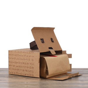 Emballage étoiles personnalisé avec livraison directe d'usine, boîtes de Shopping en <span class=keywords><strong>carton</strong></span> pliable multicolore et en papier Kraft - Product Image 2