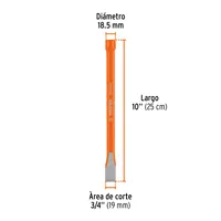 Ciseau à découper à froid MASTER 36 3/4 X 10', TRUPER