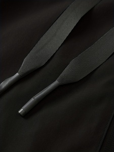 Chaqueta con Capucha para Hombre, Negra, Sólida, de Tejido Softshell, con Cierre de Cremallera, Impermeable, Resistente al Viento, Transpirable, para Todas las Estaciones, Uso en Exteriores, Corte Regular - Product Image 6