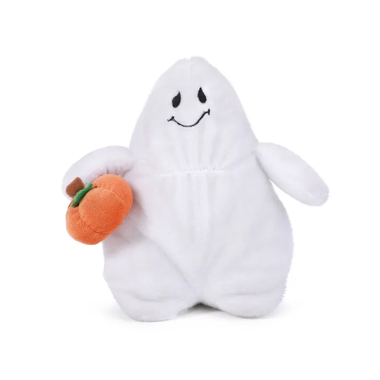 Manufacture Custom Halloween Ghost Toys Cute Plush Toy Ghost With Pumpkin