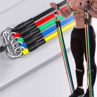 Expansor de Brazos y Pecho con Resorte, Fortalecedor de Agarre, Entrenador de Velocidad para Brazos y Manos, Equipo de Fitness para Pecho y Brazos, Negro, Tamaño Personalizable