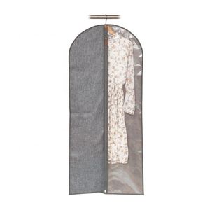 3-Layer Fabric Foldable Slotted Storage <b>Baskets</b> Closet Organizer with Hook for Hanging Clothes Household Storage Bags - Product Image 6