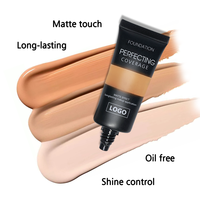Phoera — fond de teint Vegan à couverture complète, produit de maquillage mat, étanche, étiquette privée