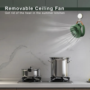 Ventilador de Mesa Portátil Plegable Hxtc88 para Camping, Recargable por USB, 2000mAh, Mini, Pequeño, con Pedestal - Product Image 6