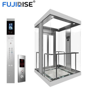 Prix usine Safe Glass Cabin 400kg 4 arrêts ascenseur à domicile ascenseur <span class=keywords><strong>maison</strong></span> ascenseur - Product Image 1