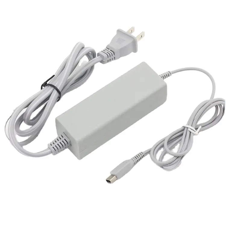 Güç kaynağı şarj AC adaptör şarj Nintendo Wii U GamePad için