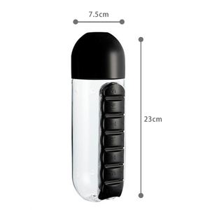 กล่องใส่ยาพลาสติกแบบกันรั่ว ปลอดสาร BPA ทนทาน ใช้ได้ทุกวัน พกพาสะดวก เหมาะสำหรับการเดินทาง ฟิตเนส และจัดเก็บยาอเนกประสงค์ - Product Image 2