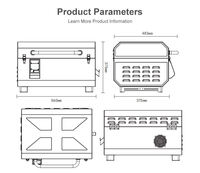 Nouveau produit Barbecue en bois Portable Pellet Bureau Pellet Bois Pellet Fumoir Grill