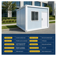 Maison conteneur mobile de luxe VIP à prix d'usine avec toilettes, douche et salle de bain intégrées