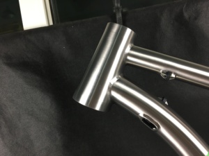 17 "cứng đuôi MTB khung 29 Titan xe đạp với thanh trượt dropout nước decals Logo thiết kế - Product Image 3