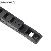 Type non ouvert Nylon CNC câble électrique chaîne d'énergie en plastique 10*11 pour imprimante 3D