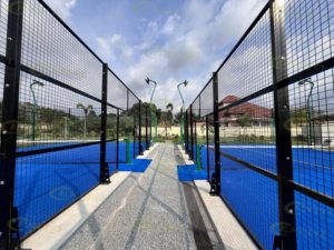 EXITO 2023 Precio bajo de alta calidad de vidrio <span class=keywords><strong>Padel</strong></span> Court Fabricantes, panorámica completa sin esquina <span class=keywords><strong>Padel</strong></span> Cancha de tenis para la venta - Product Image 6