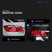 Conjunto de Luces Traseras LED Completas para Honda Accord CR de 9ª Generación 2013-2017, Secuenciales, con Luz de Freno, Canbus, Plug and Play, Repuestos para Auto