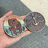 Pièce de Monnaie Vibrante Oui/Non avec Sensation Haptique pour Souvenir Touristique, Pièce de Défi et Médaille Commémorative
