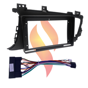 Marco de alta calidad para coche, <span class=keywords><strong>Kit</strong></span> de marco de Radio Android de 9 pulgadas para Kai 08-12 Optima K5, <span class=keywords><strong>Kit</strong></span> de marco de tablero Multimedia - Product Image 2