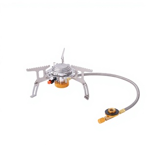 Réchaud de camping au <span class=keywords><strong>gaz</strong></span> butane portable, pliable, coupe-vent, haute puissance 3500W, ultraléger 207g, pour trekking en plein air, pique-nique familial, personnalisable OEM - Product Image 5