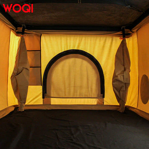 Tentes <span class=keywords><strong>de</strong></span> camping en plein air WOQI entièrement automatiques pour <span class=keywords><strong>break</strong></span> Soft Shell <span class=keywords><strong>toit</strong></span> <span class=keywords><strong>de</strong></span> voiture étanche caractéristique 4x4 Offroad toile en aluminium - Product Image 6
