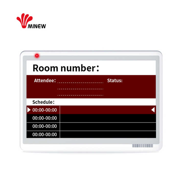 Minew 7.5 inch wireless wifi digital e ink price tag display big