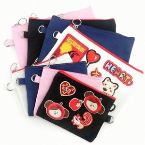 Parches Bordados Personalizados, Lindos Parches Termoadhesivos, Llaveros con Parches Tejidos Termoadhesivos para DIY, Carteras de Lona, Correas para Lápices - Product Image 2