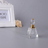 Pyramide Kristallglas Parfüm flasche mit 1-10 ml für Souvenir geschenke