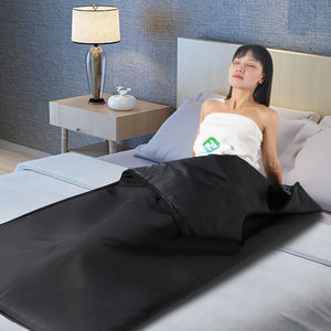 بطانية تدفئة سبا احترافية بسوستة إغلاق من المصنع مباشرة بطانية ساونا حرارية مقاومة للماء - Product Image 3