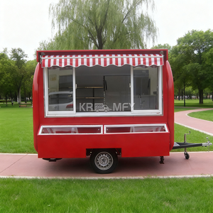 Kiosque à Snacks Intérieur de Forme Carrée à Vente Chaude 2025, Cuisine Mobile Rapide, Camion de Nourriture - Product Image 5
